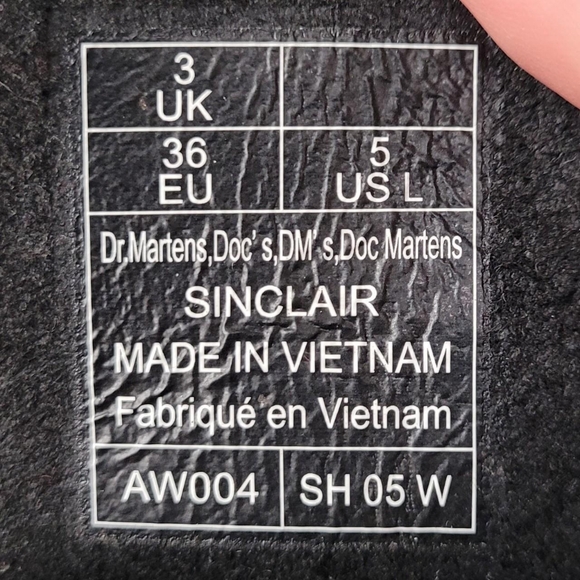 Dr. Martens Sinclair Floral Mashup leather platform boots - Picture 7 of 7